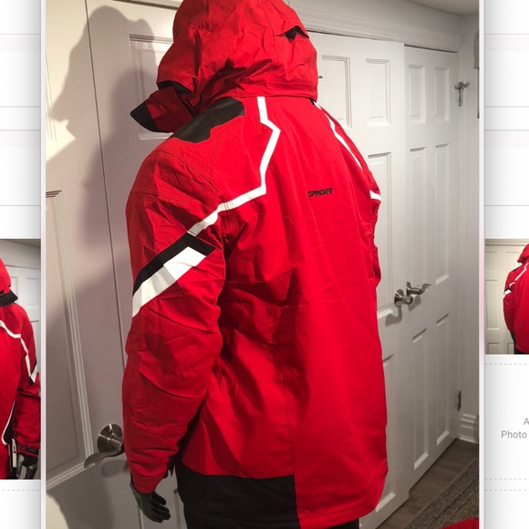 Spyder Mens Leader Jacket - Picture 7 of 11